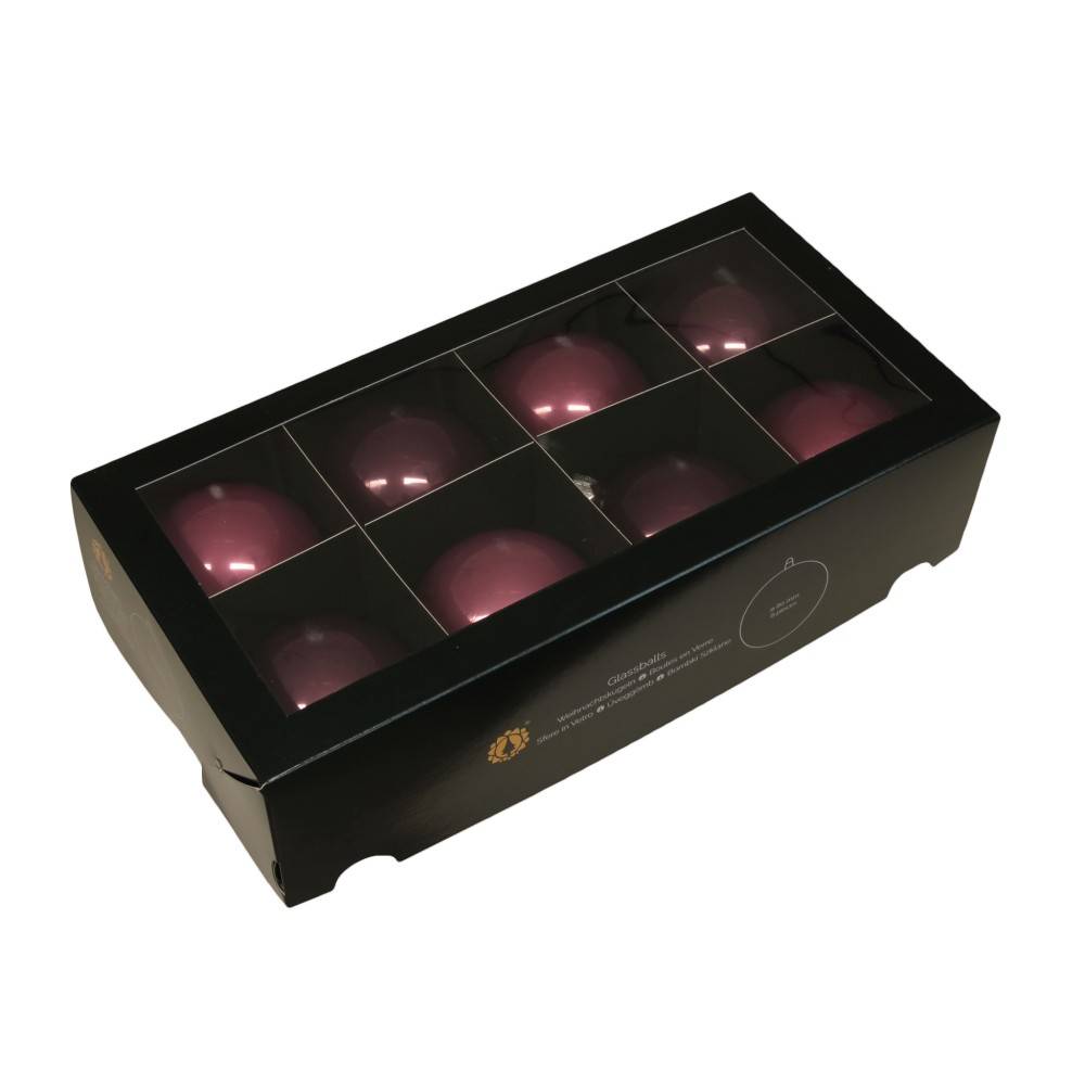 Kerstballen classic rood (new) | SAPINS.BE SRL