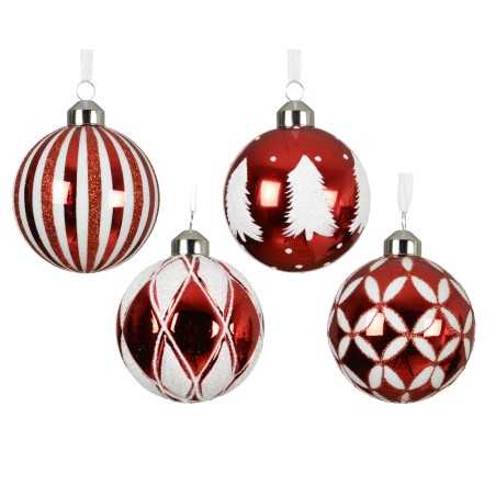 Assorted glass baubles | SAPINS.BE SRL Assorted glass baubles | SAPINS.BE SRL