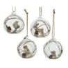 Boule verre transparente animal | SAPINS.BE SRL Boule verre transparente animal | SAPINS.BE SRL