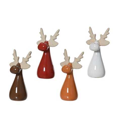 4 Porcelain deer | SAPINS.BE SRL 4 Porcelain deer | SAPINS.BE SRL
