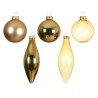 Assortiment van 10 gouden ballen | SAPINS.BE SRL
