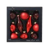 Red glass baubles | SAPINS.BE SRL Red glass baubles | SAPINS.BE SRL