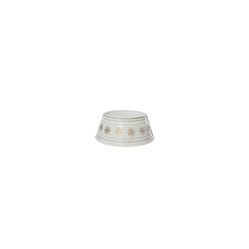 Cache pied de sapin blanc 70cm