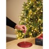 Red Christmas bauble pyramid | SAPINS.BE SRL Red Christmas bauble pyramid | SAPINS.BE SRL