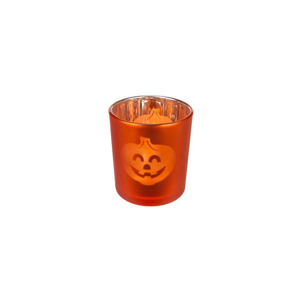 Pumpkin candle