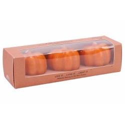 3 Pompoenkaarsen