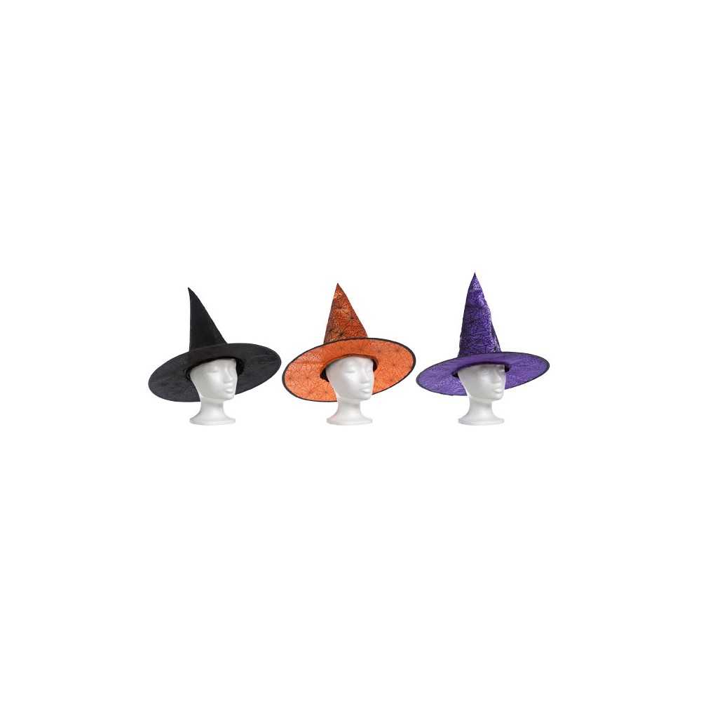 Witch hat with webs