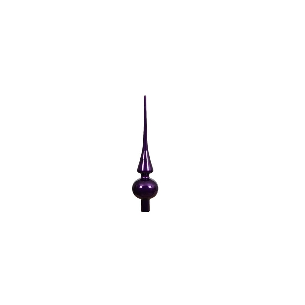 Purple glass crest | SAPINS.BE SRL