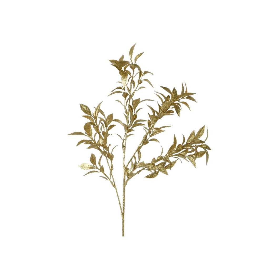 Gold foliage pick