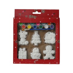 Paintable figurines