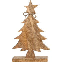 Sapin Noël bois 40cm