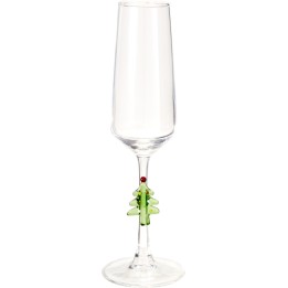 Champagneglas kerstboom 225 ml