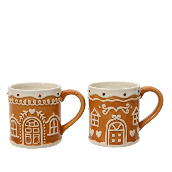 2 peperkoek mokken 10 cm