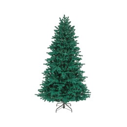 Emerald artificial Christmas tree flocked green Ø 116 x 180 cm