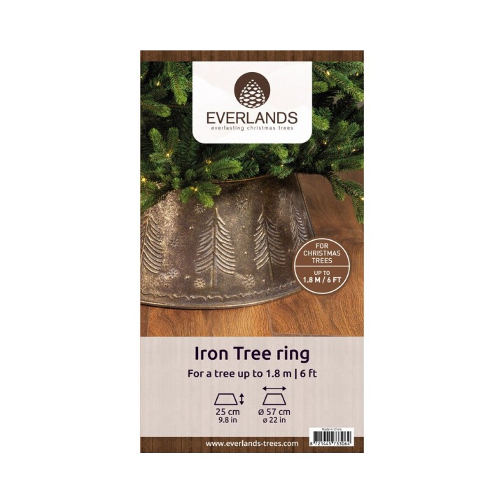 Cache-pied de sapin en fer 57 cm