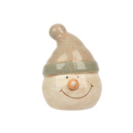 Cream snowman