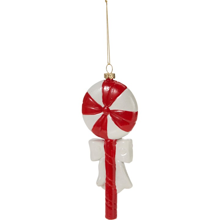 Sucrerie de Noël à suspendre 8 cm - 9 modèles assortis