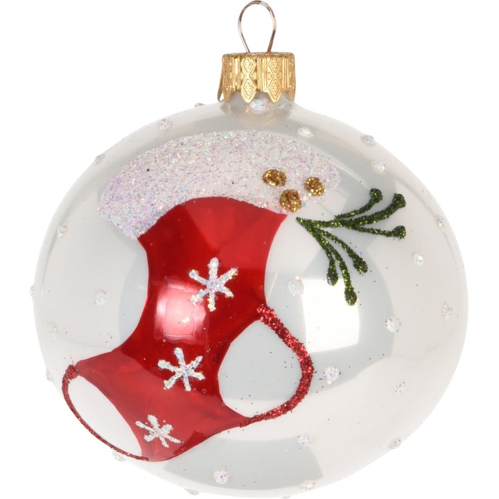 3x2 Boules de Noël en verre soufflé