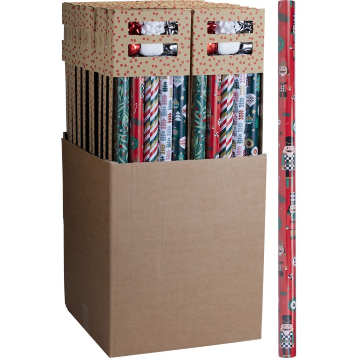 Kraft cadeauverpakkingsset 11 delen
