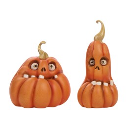 Mortimer pumpkin with face