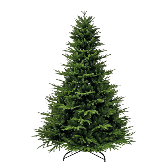 Sapin de Noël artificiel de luxe Monaco Maison Melchior, silhouette dense et réaliste
