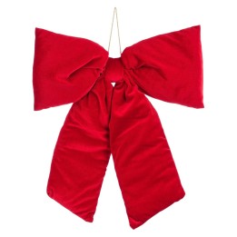 Red velvet Christmas bow 50 cm
