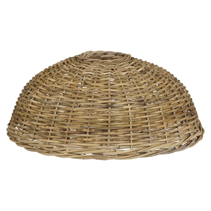 Rieten kerstboomvoetbedekking naturel 60 cm