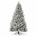 Kunstkerstboom met sneeuw