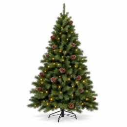 Pre-lit Christmas tree Colorado - integrated LED | Sapins.be