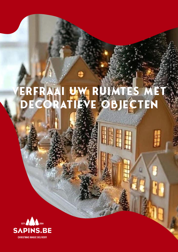 Kerstobjecten - Feestelijke decoratieve artikelen en seizoenornamenten