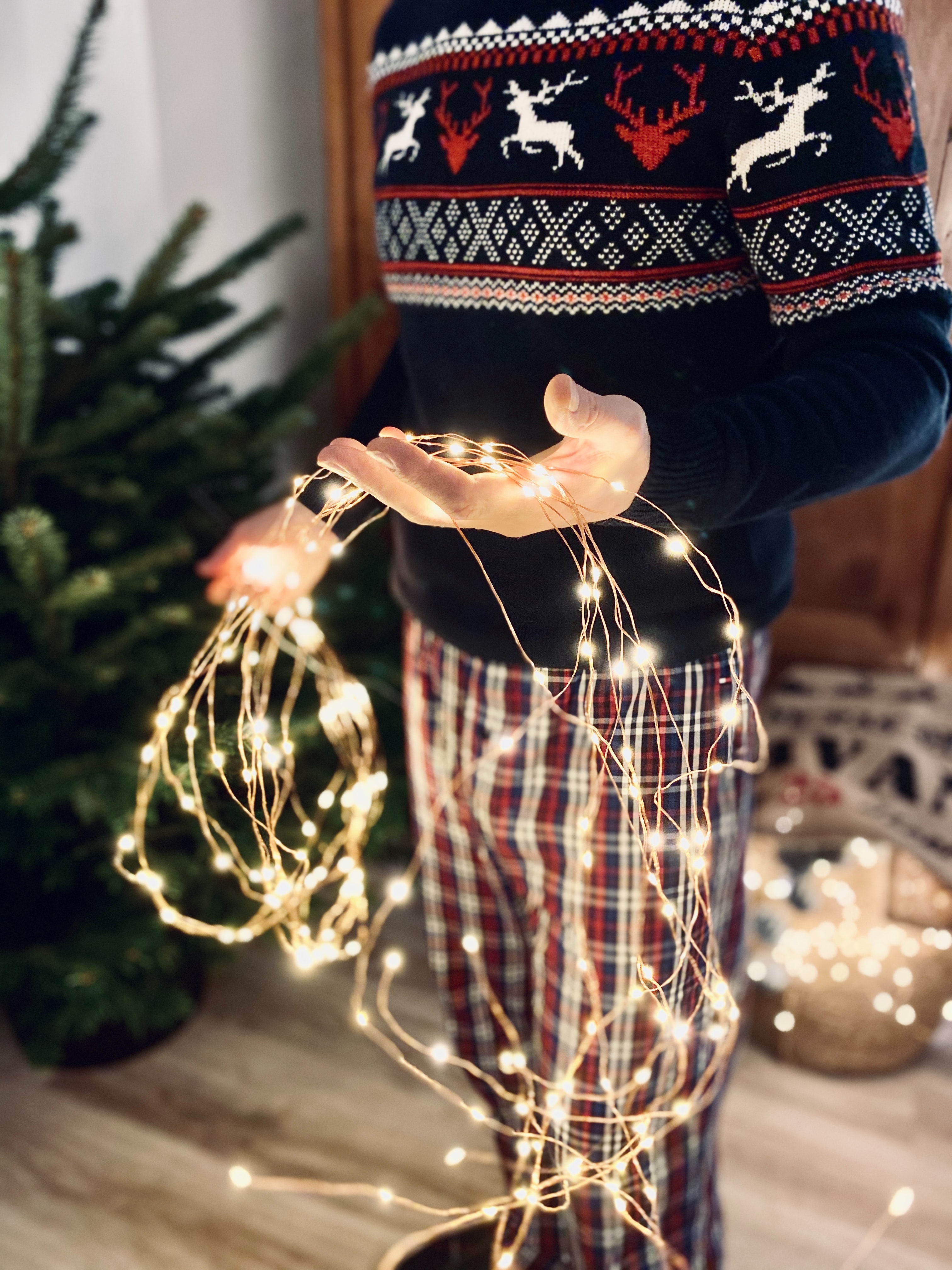 Guirlandes de Noël Extérieur –