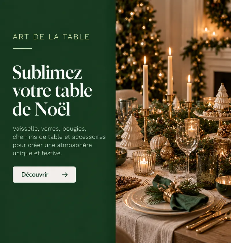 Dressez une table de fête inoubliable