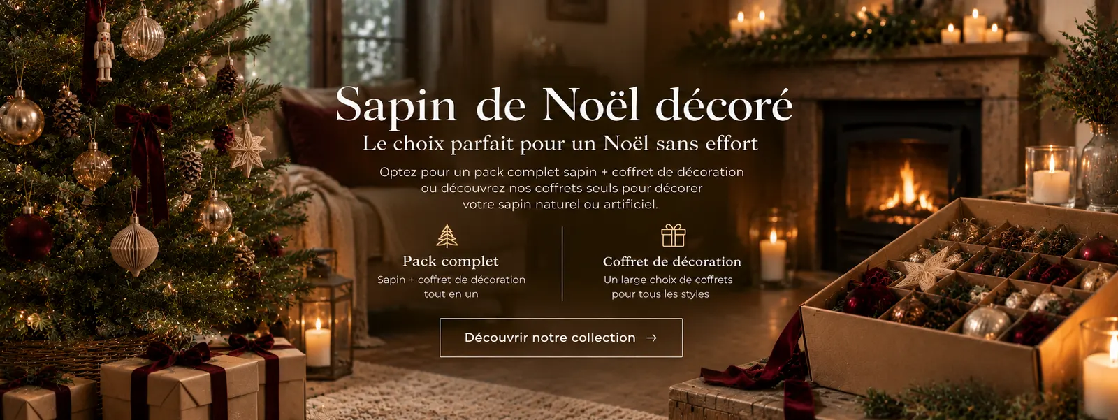 Sapin de Noël décoré : le choix parfait pour un Noël sans effort