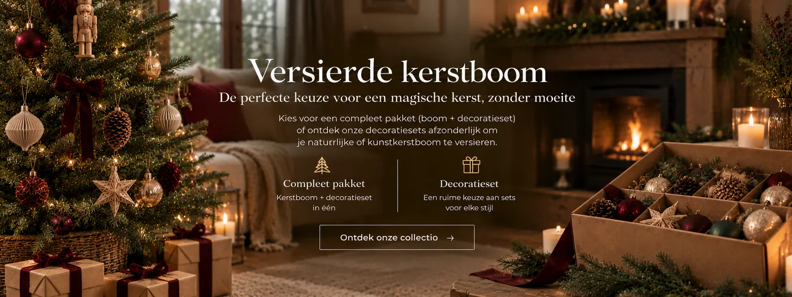 Versierde kerstboom: de perfecte keuze voor een moeiteloze kerst