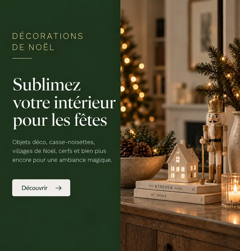 Créez une maison enchantée : objets déco, casse-noisettes et villages