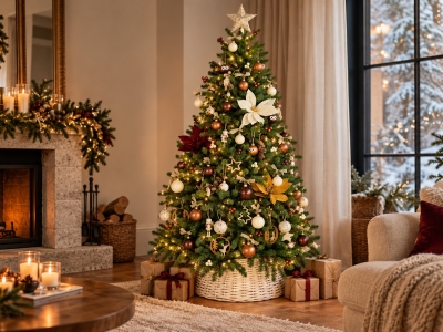 Decorated Christmas Tree: How to Get a Beautifully Decorated Tree in Under an Hour