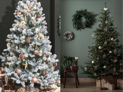 Flocked and Illuminated Artificial Christmas Trees: The New Trends for the Holidays